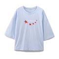 Versatile Casual Simple Printed T-shirt Tops