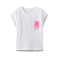 Round Neck Sleeveless Printed T-Shirt