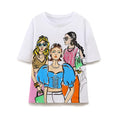 Casual Versatile Girls Printed T-Shirt